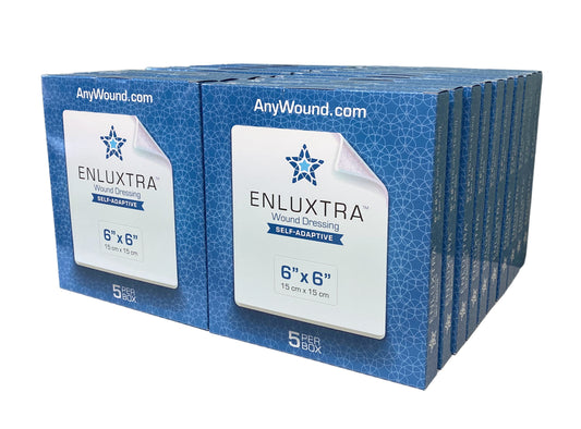 Enluxtra 6"x6" Case of 100 Dressings AWD-5-1515C